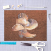 Mousseline Ensemble de papier de tissus (2) Casquette et amor (Artisanat)