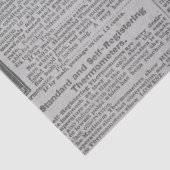 Mousseline Ephemera Antique Papier Series Design 21 (Détail)