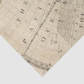 Mousseline Ephemera Antique Papier Series Design 25 (Détail)