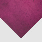 Mousseline Ephemera Bourgogne Papier série Design 6 (Détail)