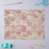 Mousseline Ephemera Burgundy Papier Series Design 11 (Artisanat)