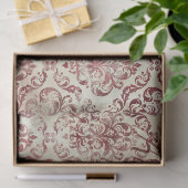 Mousseline Ephemera Burgundy Papier Series Design 11 (Cadeau)