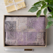 Mousseline Ephemera Lavendar Papier Series Design 15 (Cadeau)