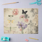 Mousseline Ephémère Découpage Découpage Papier de tissus (Artisanat)