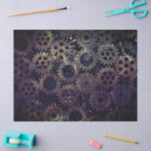 Mousseline Équipements Papier Tissu De Découpage Sombre (Artisanat)