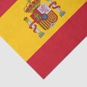 Mousseline Espagne & Espagne Drapeau papier / décoration mode (Détail)