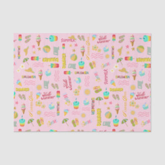 Mousseline Été Fun Tissu Papier