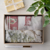 Mousseline Étoile de Noël 6 papier découpage (Cadeau)