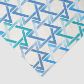 Mousseline Étoile juive de david emballage cadeau papier de t (Détail)