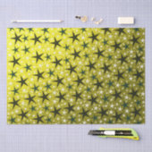 Mousseline étoiles noires et blanches en papier or (Artisanat)