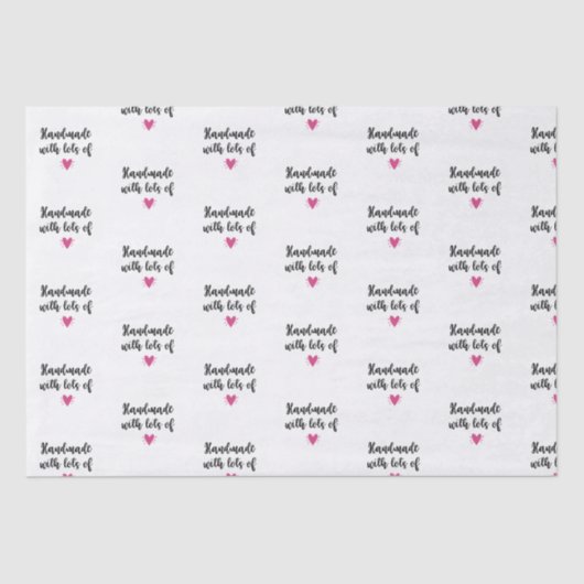 Mousseline Fabriqué à la main avec du papier Tissu d'amour (Recto)