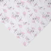 Mousseline Fashion Bride Pink Group papier multitissu (Détail)