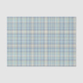 Mousseline Figarations Papier Tissu Plaid McFig Tartan (Recto)