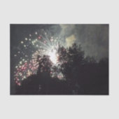 Mousseline Fireworks 18 papier de tissu (Recto)