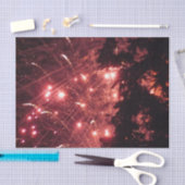 Mousseline Fireworks 3 papier tissu (Artisanat)