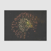 Mousseline Fireworks 4 papier de tissu (Recto)