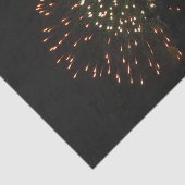 Mousseline Fireworks 4 papier de tissu (Détail)