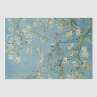 Mousseline Fleurs d'amandes Imprimer papier de tissus