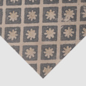 Mousseline Fleurs dans le papier de découpage Carré (Détail)