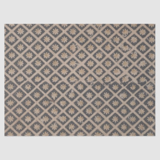 Mousseline Fleurs dans le papier de découpage Carré