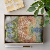 Mousseline Fleurs de lapin de Pâques OEufs de vacances Papier (Cadeau)