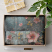 Mousseline Fleurs de papier Mélange de supports (Cadeau)