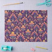 Mousseline fleurs en papier tissu en fleur (Artisanat)