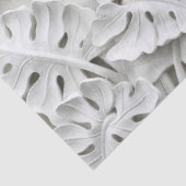 Mousseline fleurs et papier feuille (Détail)