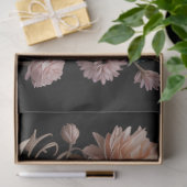 Mousseline Flower skull-papier Tissuepapier (Geschenk)