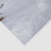 Mousseline Forêt Hiver 11 Découpage Papier papier (Détail)