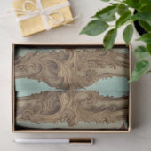 Mousseline Française Rococo Lady avec Bow 2 Découpage papier (Cadeau)