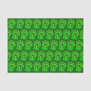 Mousseline FROG se fier entièrement à Dieu Tissu Papier