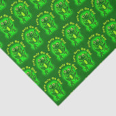 Mousseline FROG se fier entièrement à Dieu Tissu Papier (Détail)