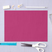 Mousseline Fuchsia Berry Magenta Papier Tissu rose (Artisanat)