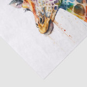 Mousseline GIRAFFE beau papier de découpage (Détail)