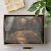 Mousseline Goth Automne Papier de découpage fée (Cadeau)