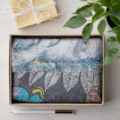 Mousseline Graffiti Man Urban 19 Découpage Tissu Papier (Cadeau)