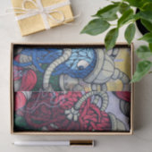 Mousseline Graffiti Urbain 24-2 Découpage Papier Tissu (Cadeau)