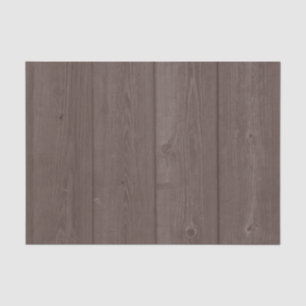 Mousseline Grange brun foncé bois grain cadeau papier papier