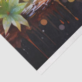 Mousseline Grenouille en aquarelle 1 papier décolpage (Détail)