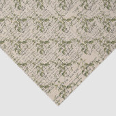 Mousseline Grosses vignes et papier journal (Détail)