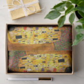 Mousseline Gustav Klimt, Le Baiser, Papier    Tissu (Cadeau)