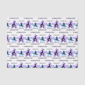 Mousseline Gymnastique Superstar Tissu Papier