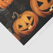 Mousseline Halloween Chats 1 Papier de découpage (Détail)