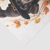 Mousseline Halloween Chien 1 Collage Papier de découpage (Détail)