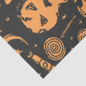 Mousseline Halloween gothique Découpage éphémère papier de ti (Détail)