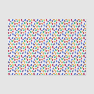 Mousseline Haricots de gelée colorés pour papier Tissu de Pâq