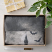 Mousseline Haunted House Halloween Découpage papier de papier (Cadeau)