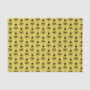 MOUSSELINE HEUREUX PAPIER DE TISSU DE MONSTRE