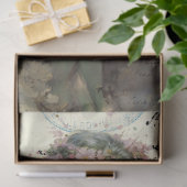 Mousseline Il m'aime, il ne m'aime pas. papier de tissu (Cadeau)